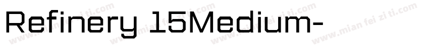 Refinery 15Medium字体转换
